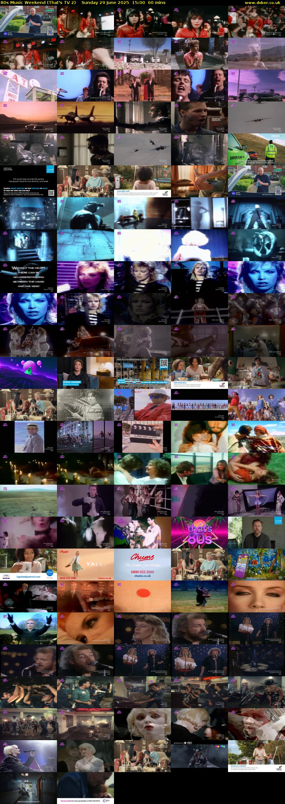 80s Music Weekend (That's TV 2) Sunday 29 June 2025 15:00 - 16:00