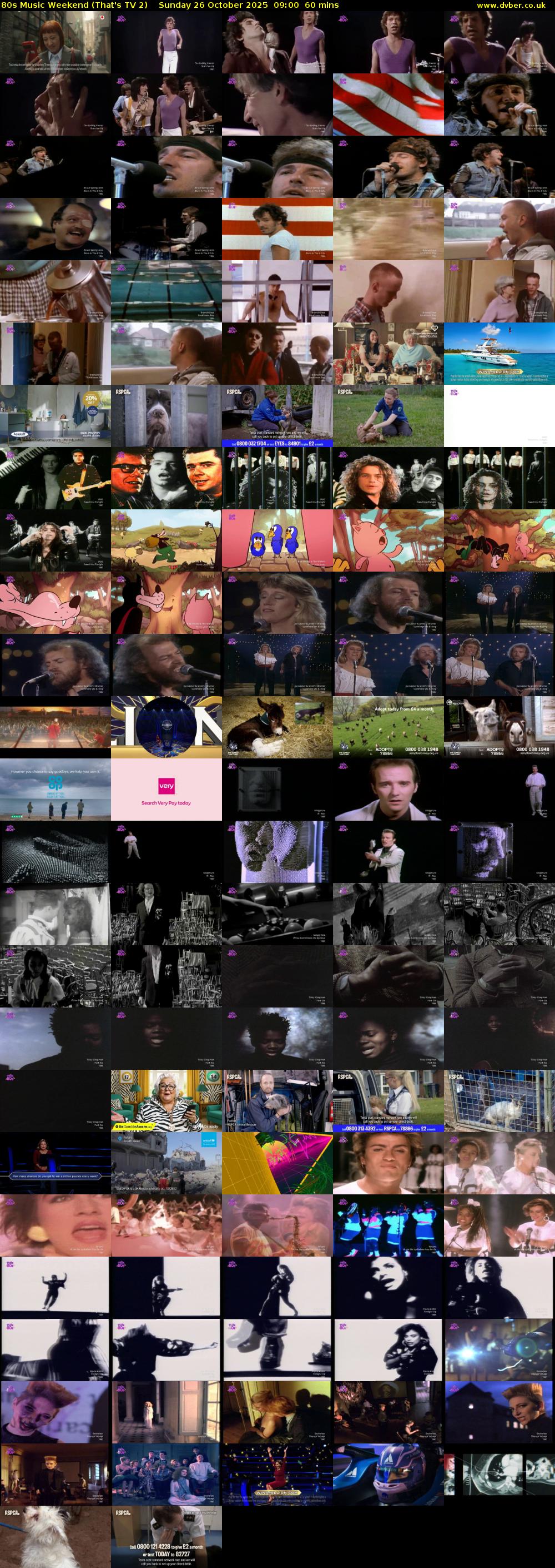 80s Music Weekend (That's TV 2) Sunday 26 October 2025 09:00 - 10:00