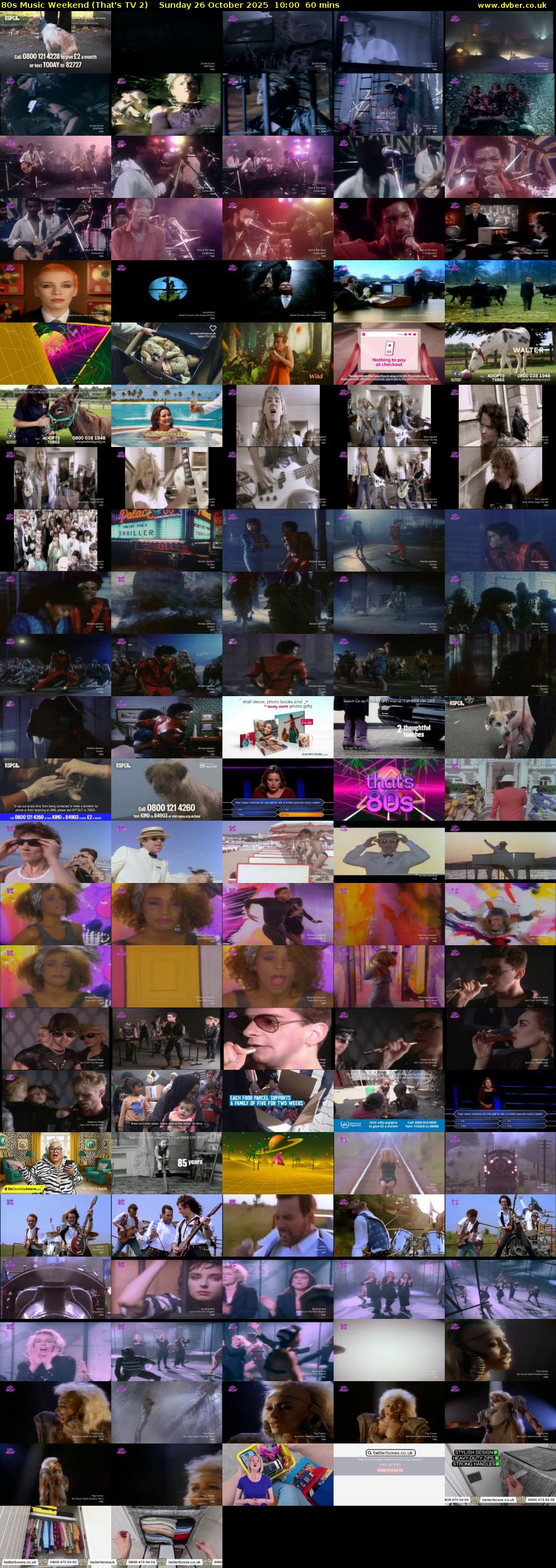 80s Music Weekend (That's TV 2) Sunday 26 October 2025 10:00 - 11:00