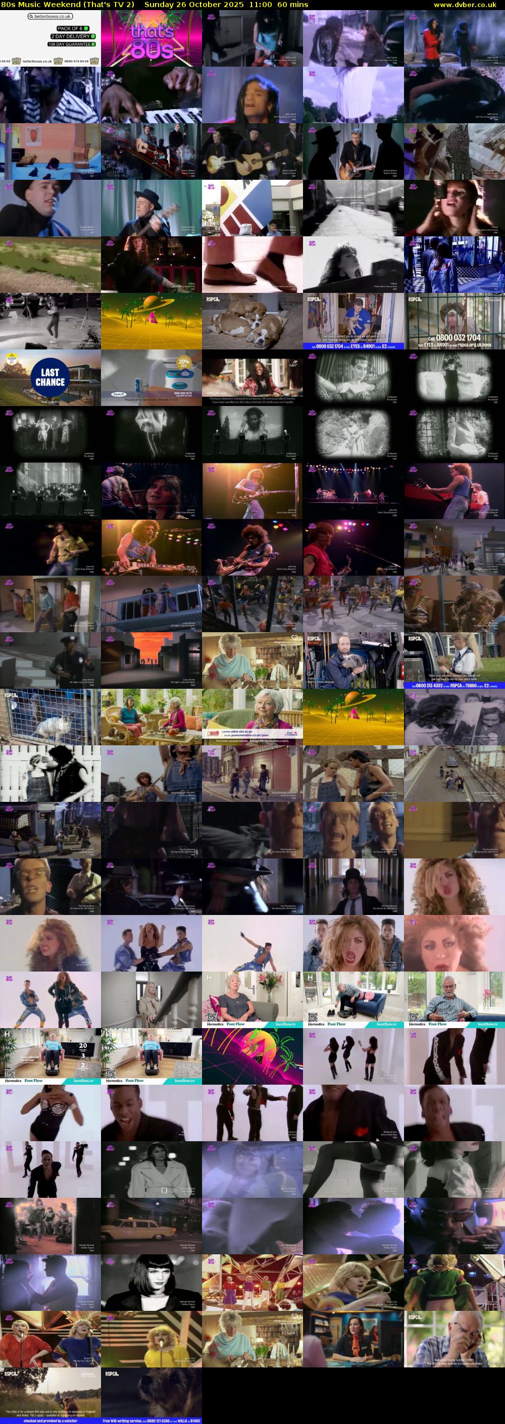 80s Music Weekend (That's TV 2) Sunday 26 October 2025 11:00 - 12:00