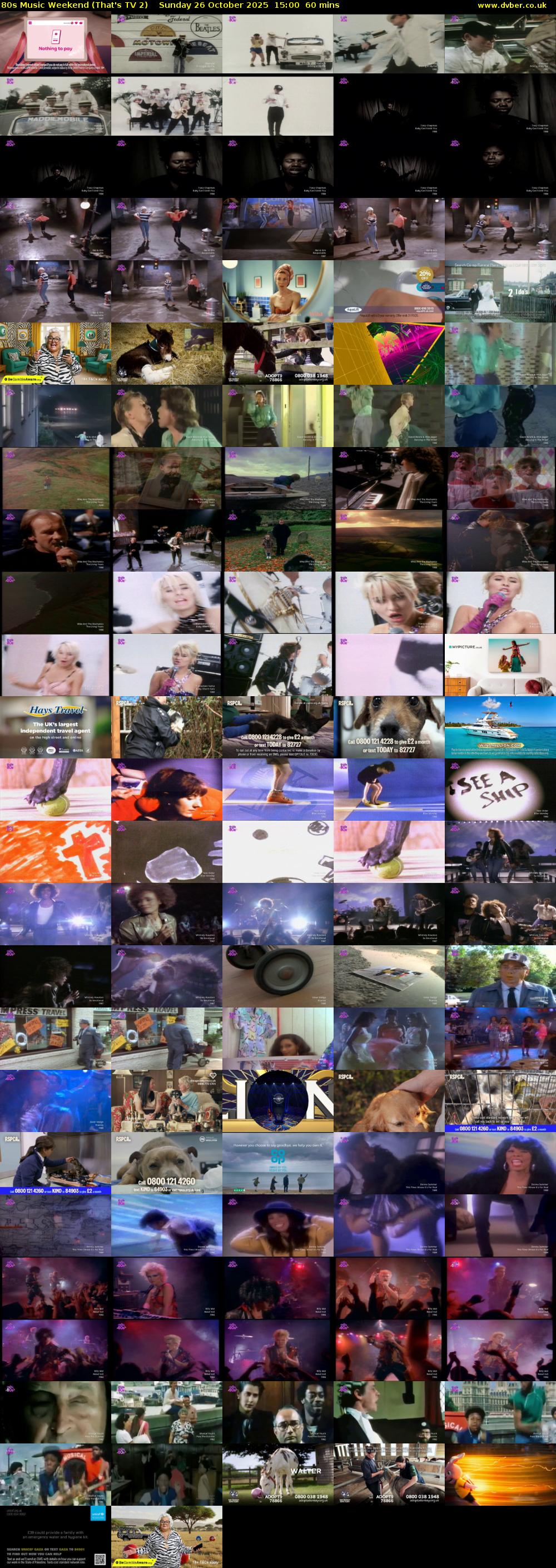 80s Music Weekend (That's TV 2) Sunday 26 October 2025 15:00 - 16:00