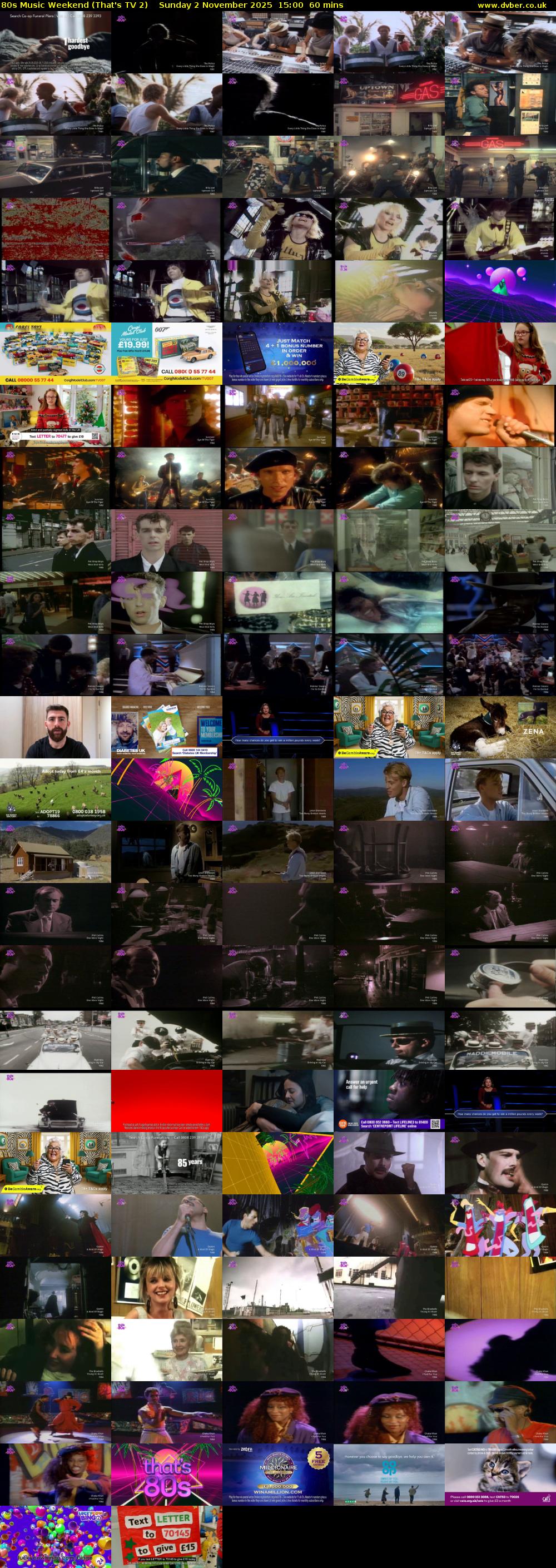 80s Music Weekend (That's TV 2) Sunday 2 November 2025 15:00 - 16:00