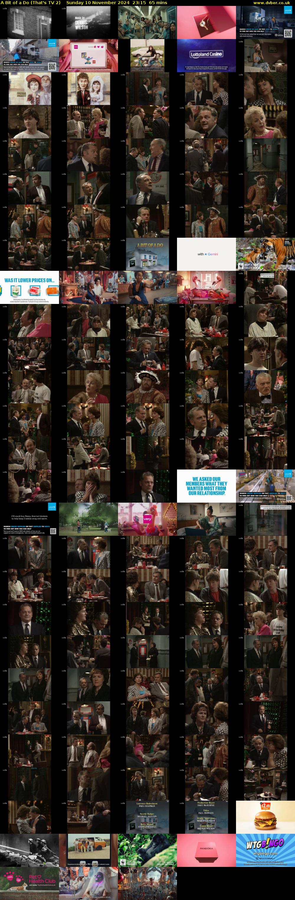A Bit of a Do (That's TV 2) Sunday 10 November 2024 23:15 - 00:20