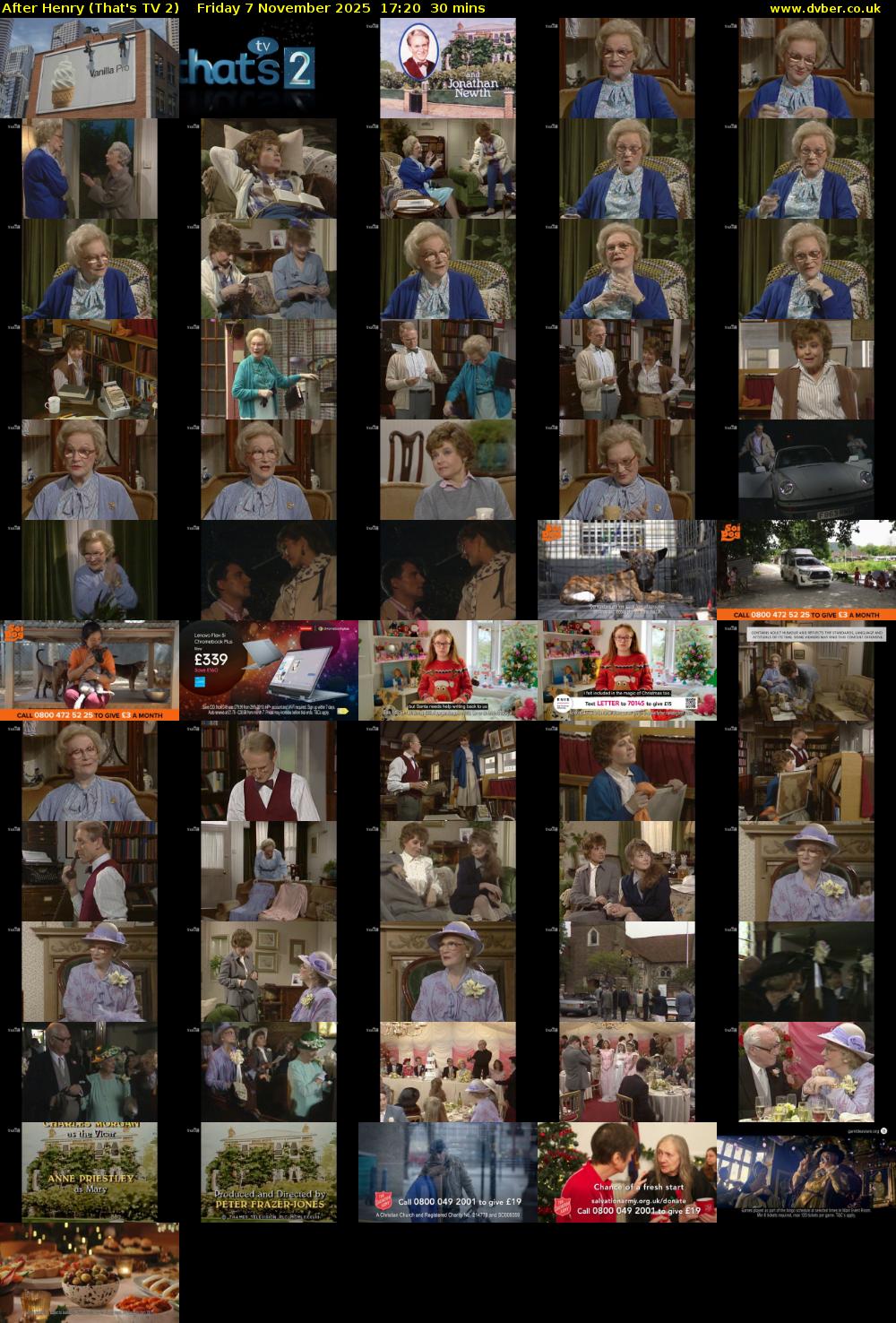 After Henry (That's TV 2) Friday 7 November 2025 17:20 - 17:50