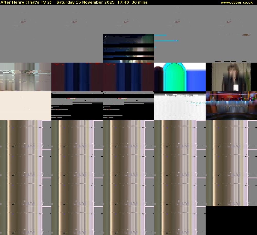 After Henry (That's TV 2) Saturday 15 November 2025 17:40 - 18:10