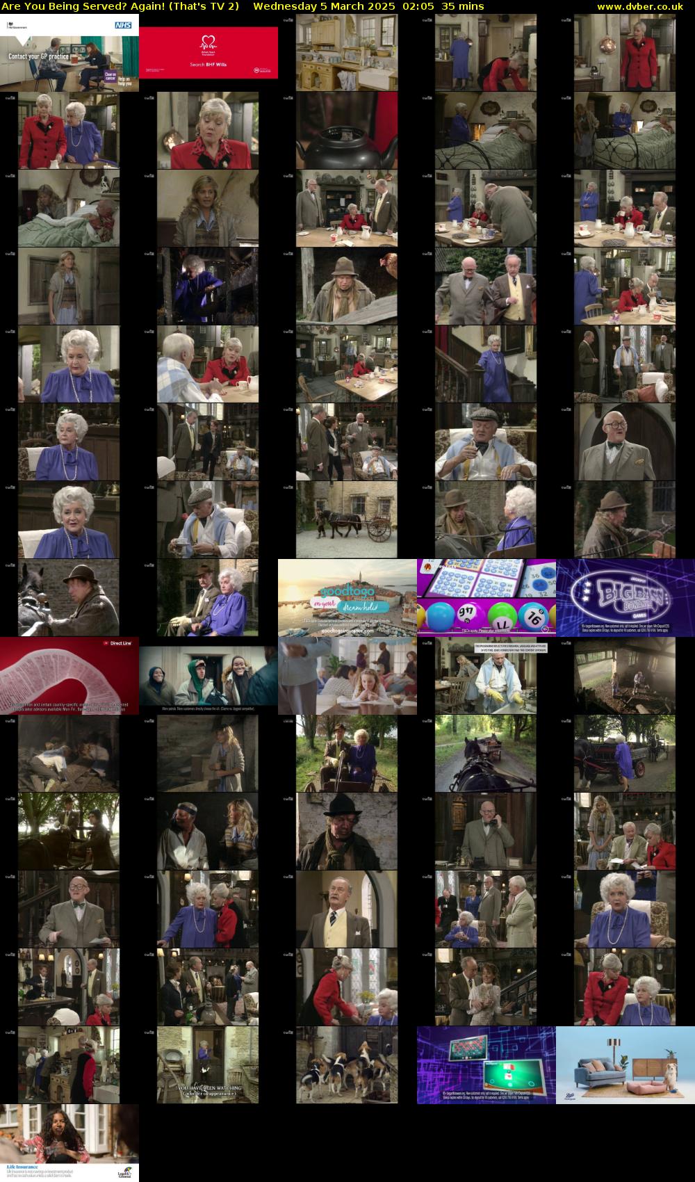 Are You Being Served? Again! (That's TV 2) Wednesday 5 March 2025 02:05 - 02:40