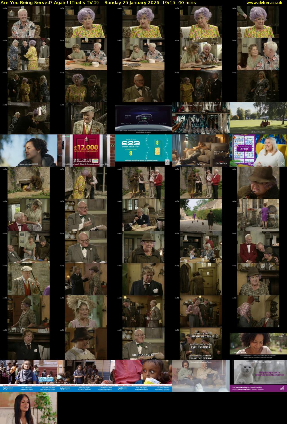 Are You Being Served? Again! (That's TV 2) Sunday 25 January 2026 19:15 - 19:55