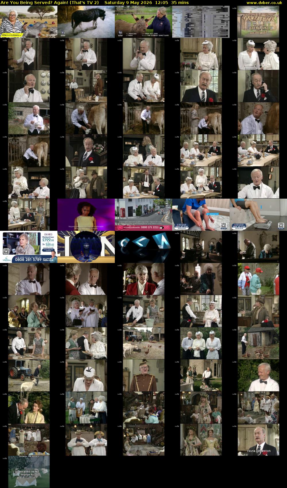 Are You Being Served? Again! (That's TV 2) Saturday 9 May 2026 12:05 - 12:40