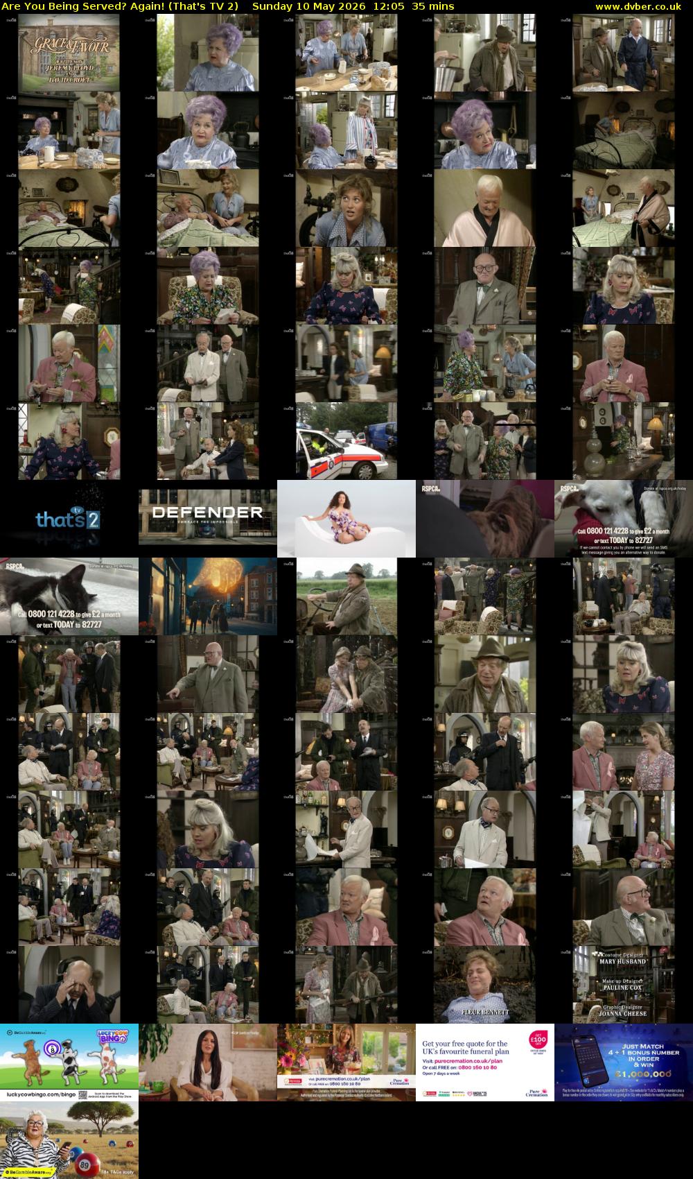 Are You Being Served? Again! (That's TV 2) Sunday 10 May 2026 12:05 - 12:40