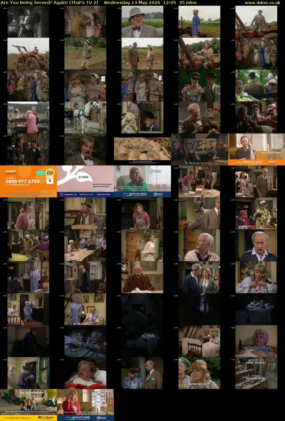 Are You Being Served? Again! (That's TV 2) Wednesday 13 May 2026 12:05 - 12:40