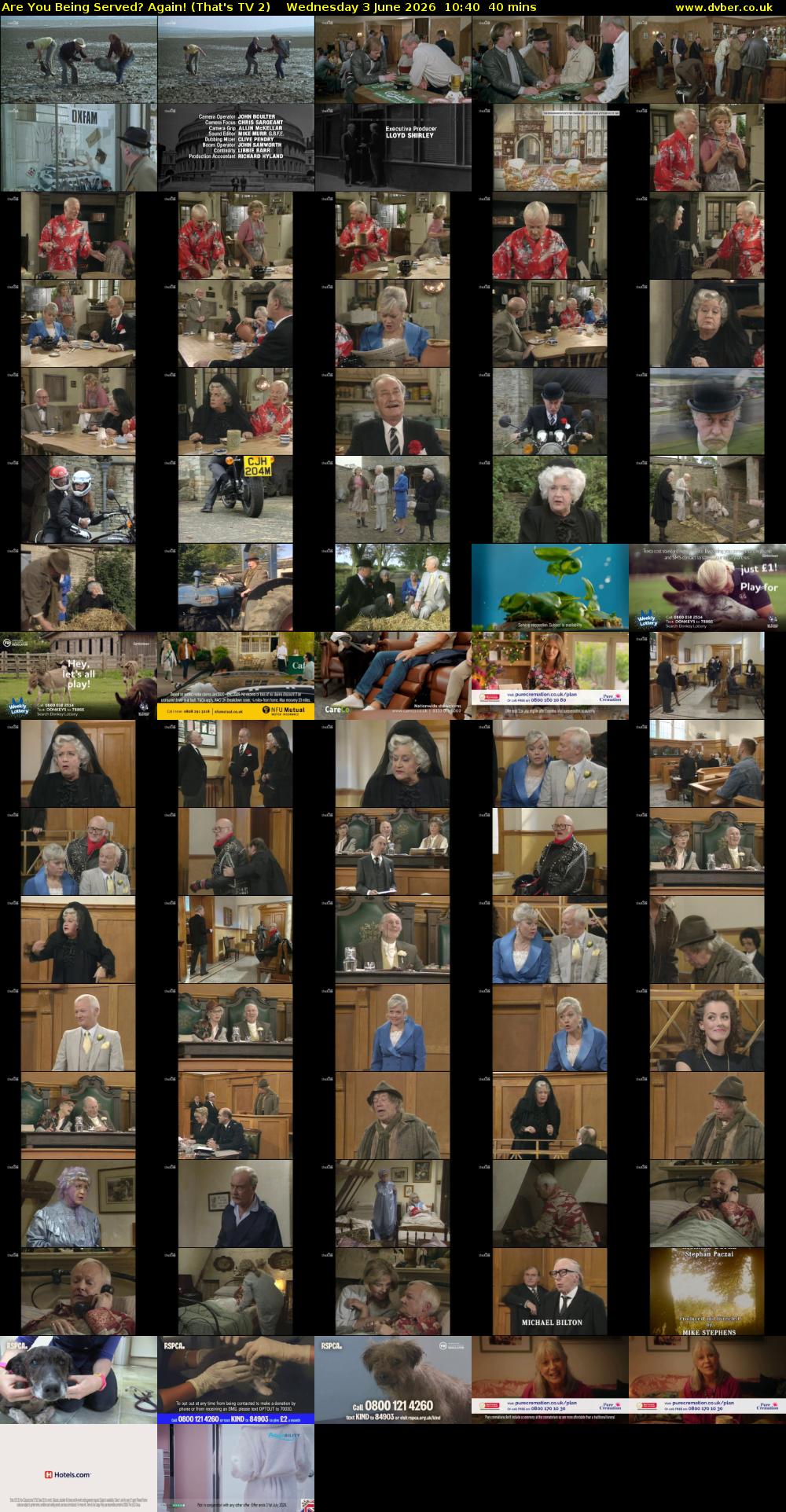 Are You Being Served? Again! (That's TV 2) Wednesday 3 June 2026 10:40 - 11:20