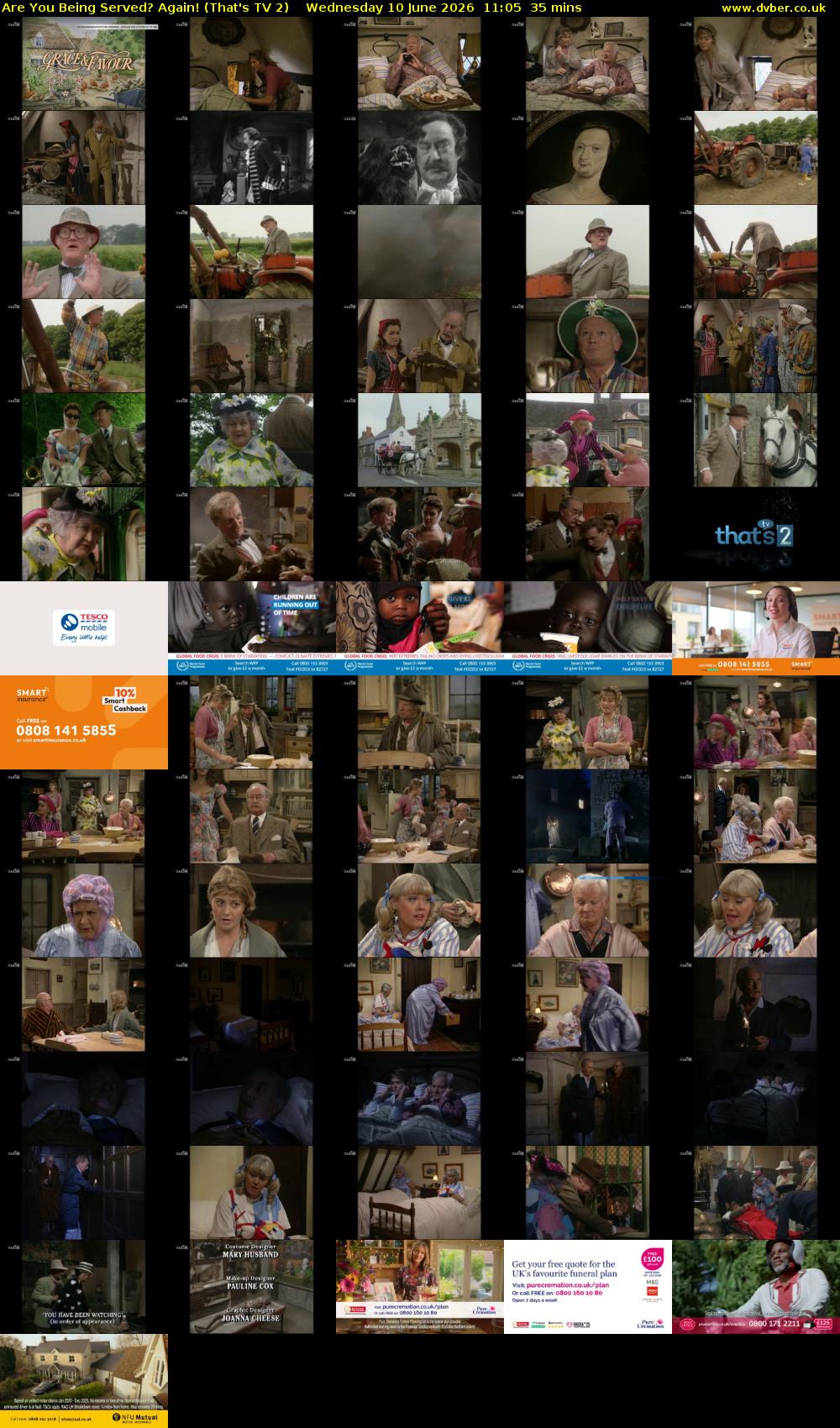 Are You Being Served? Again! (That's TV 2) Wednesday 10 June 2026 11:05 - 11:40