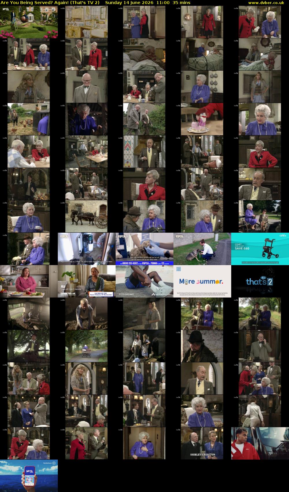 Are You Being Served? Again! (That's TV 2) Sunday 14 June 2026 11:00 - 11:35