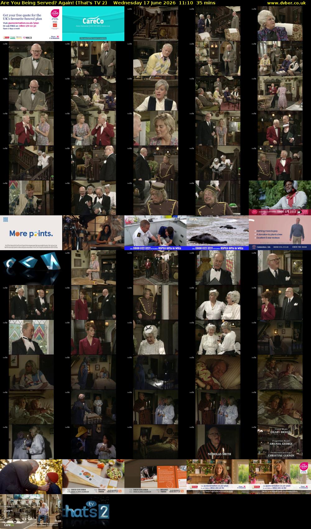 Are You Being Served? Again! (That's TV 2) Wednesday 17 June 2026 11:10 - 11:45