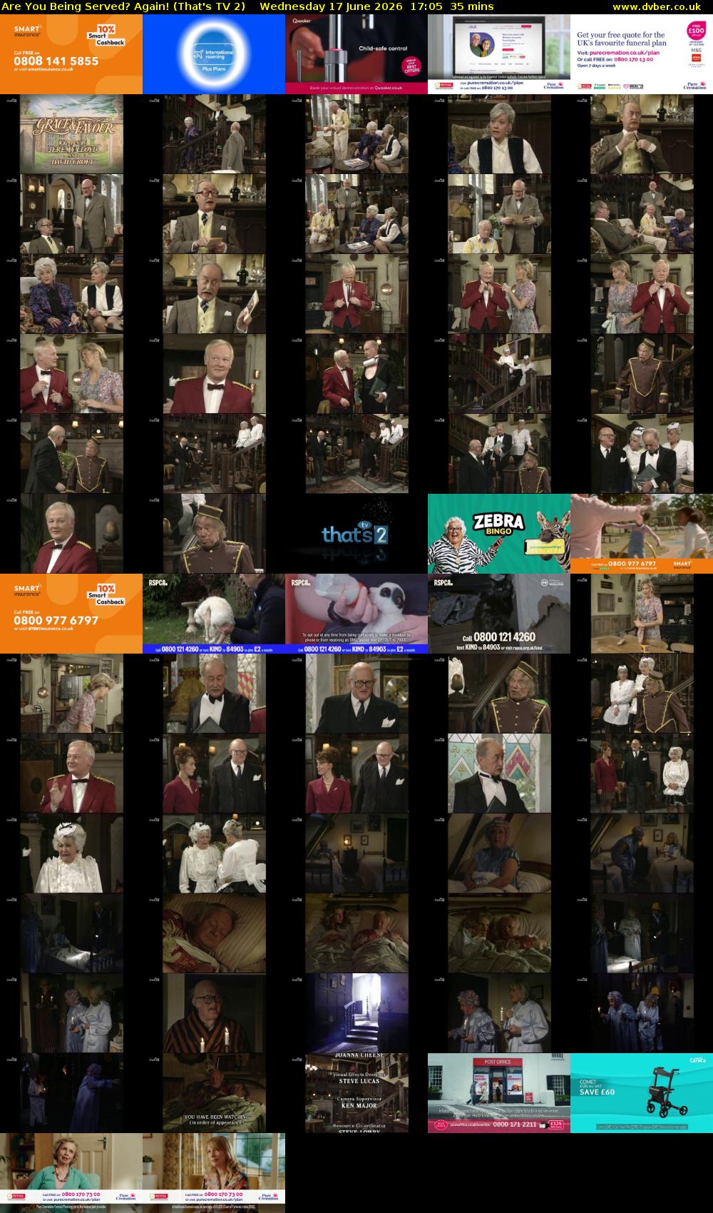 Are You Being Served? Again! (That's TV 2) Wednesday 17 June 2026 17:05 - 17:40