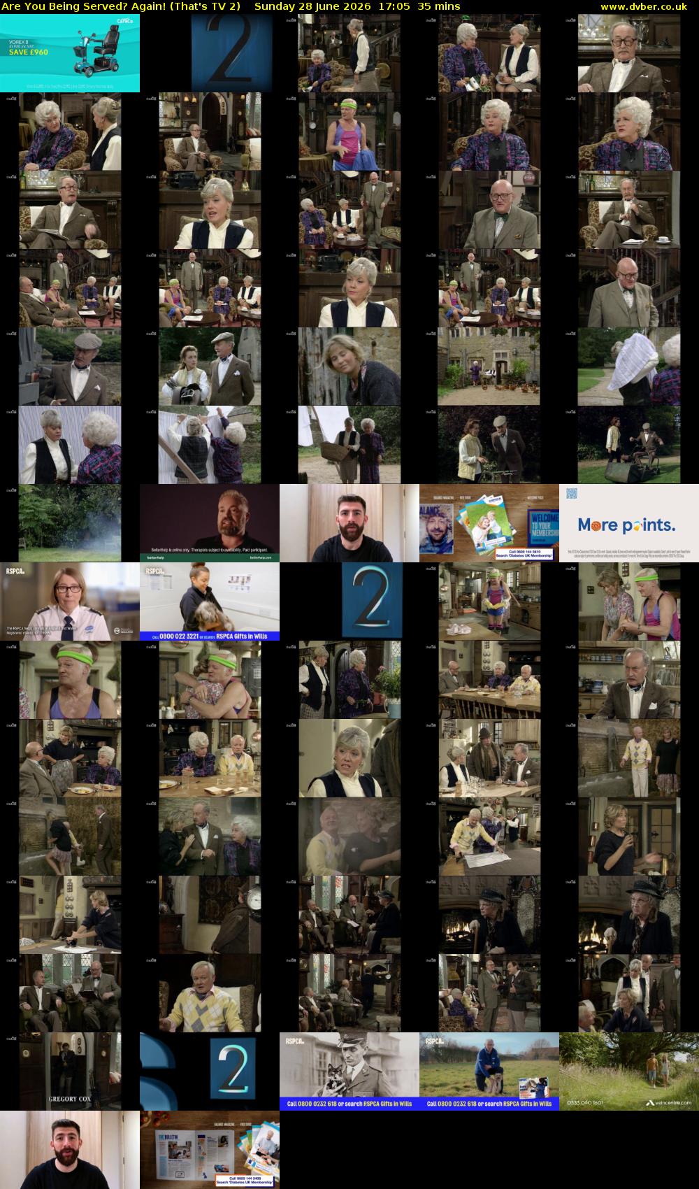 Are You Being Served? Again! (That's TV 2) Sunday 28 June 2026 17:05 - 17:40