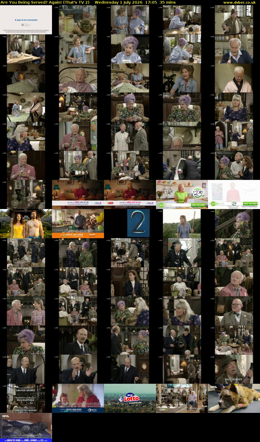 Are You Being Served? Again! (That's TV 2) Wednesday 1 July 2026 17:05 - 17:40