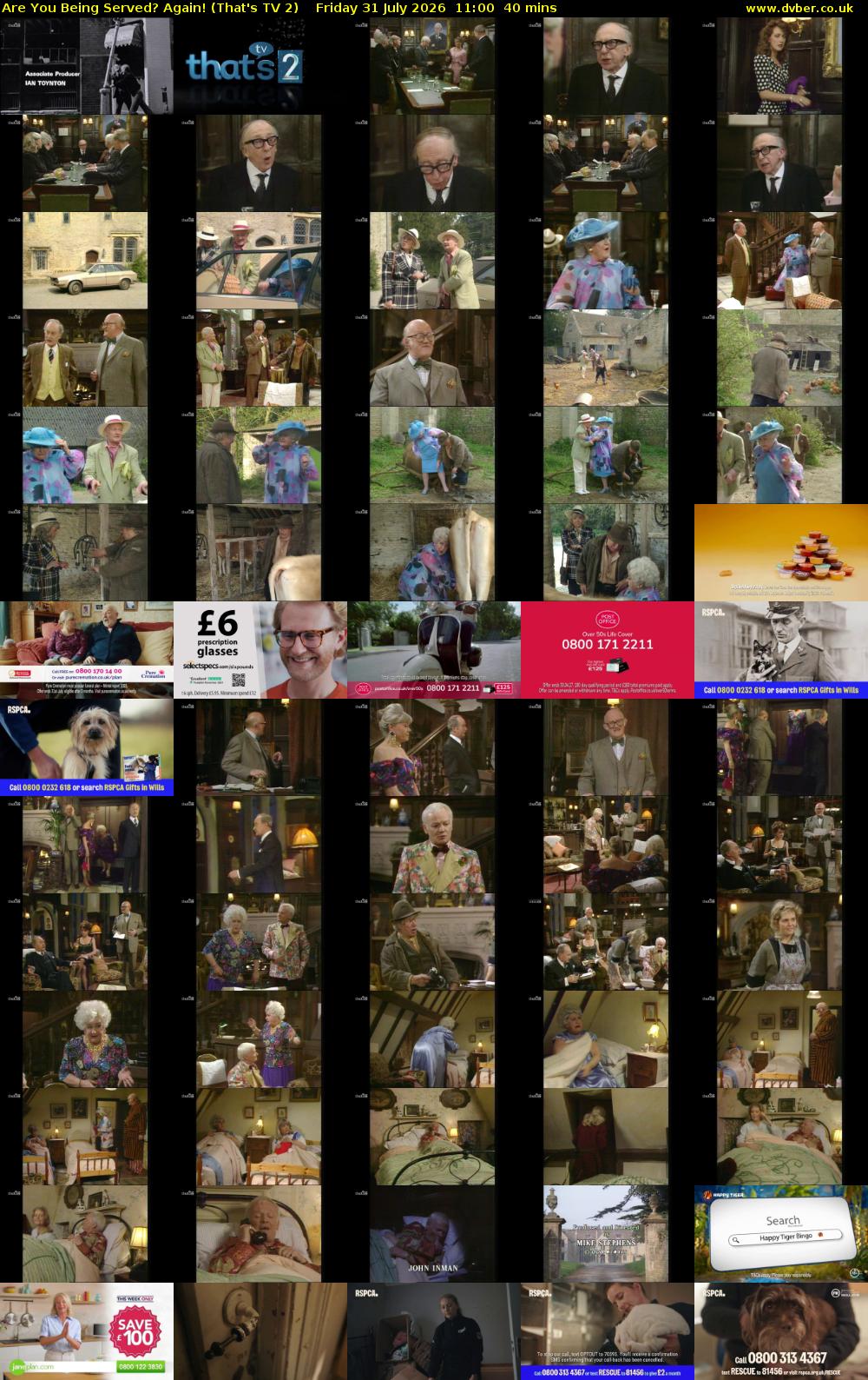 Are You Being Served? Again! (That's TV 2) Friday 31 July 2026 11:00 - 11:40