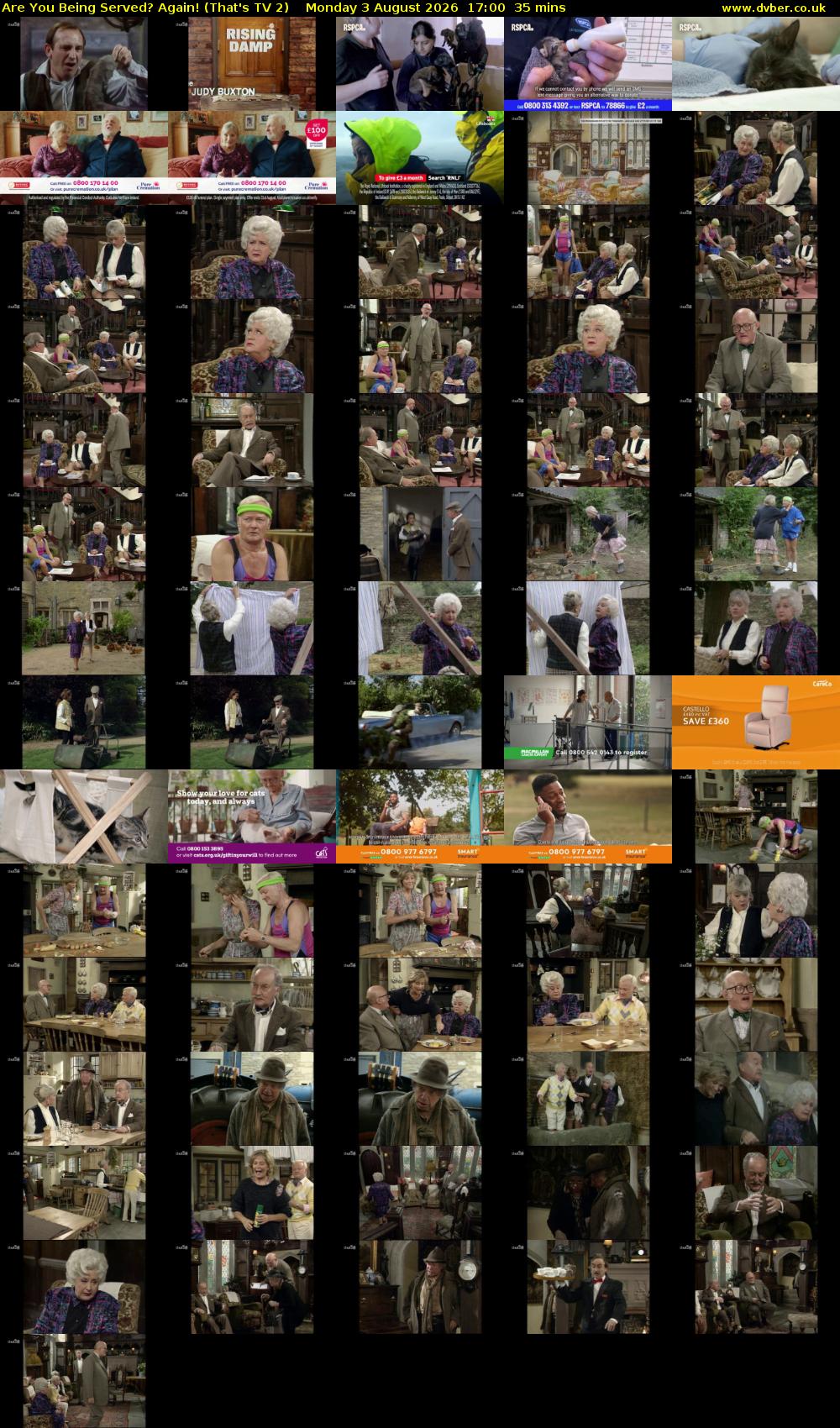 Are You Being Served? Again! (That's TV 2) Monday 3 August 2026 17:00 - 17:35