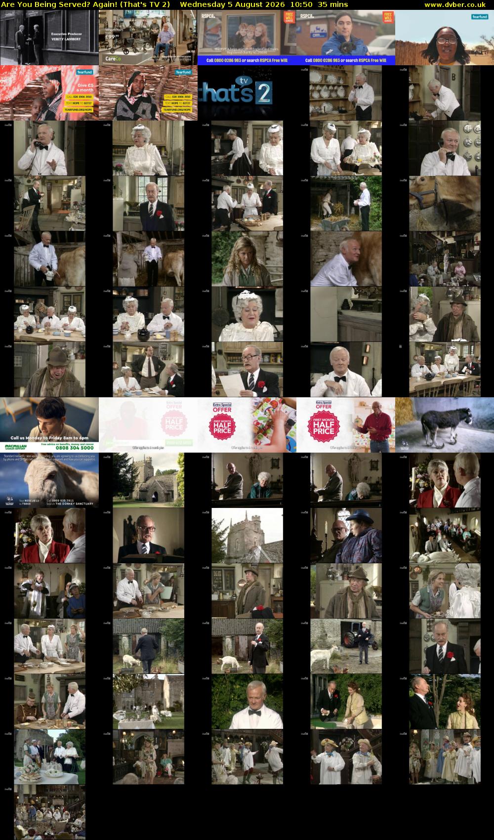 Are You Being Served? Again! (That's TV 2) Wednesday 5 August 2026 10:50 - 11:25