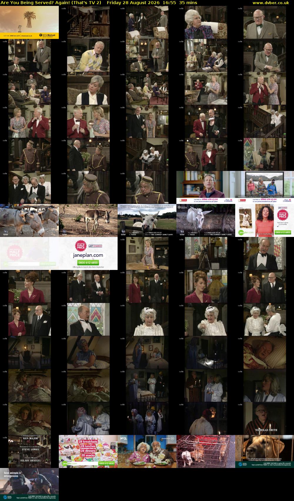 Are You Being Served? Again! (That's TV 2) Friday 28 August 2026 16:55 - 17:30