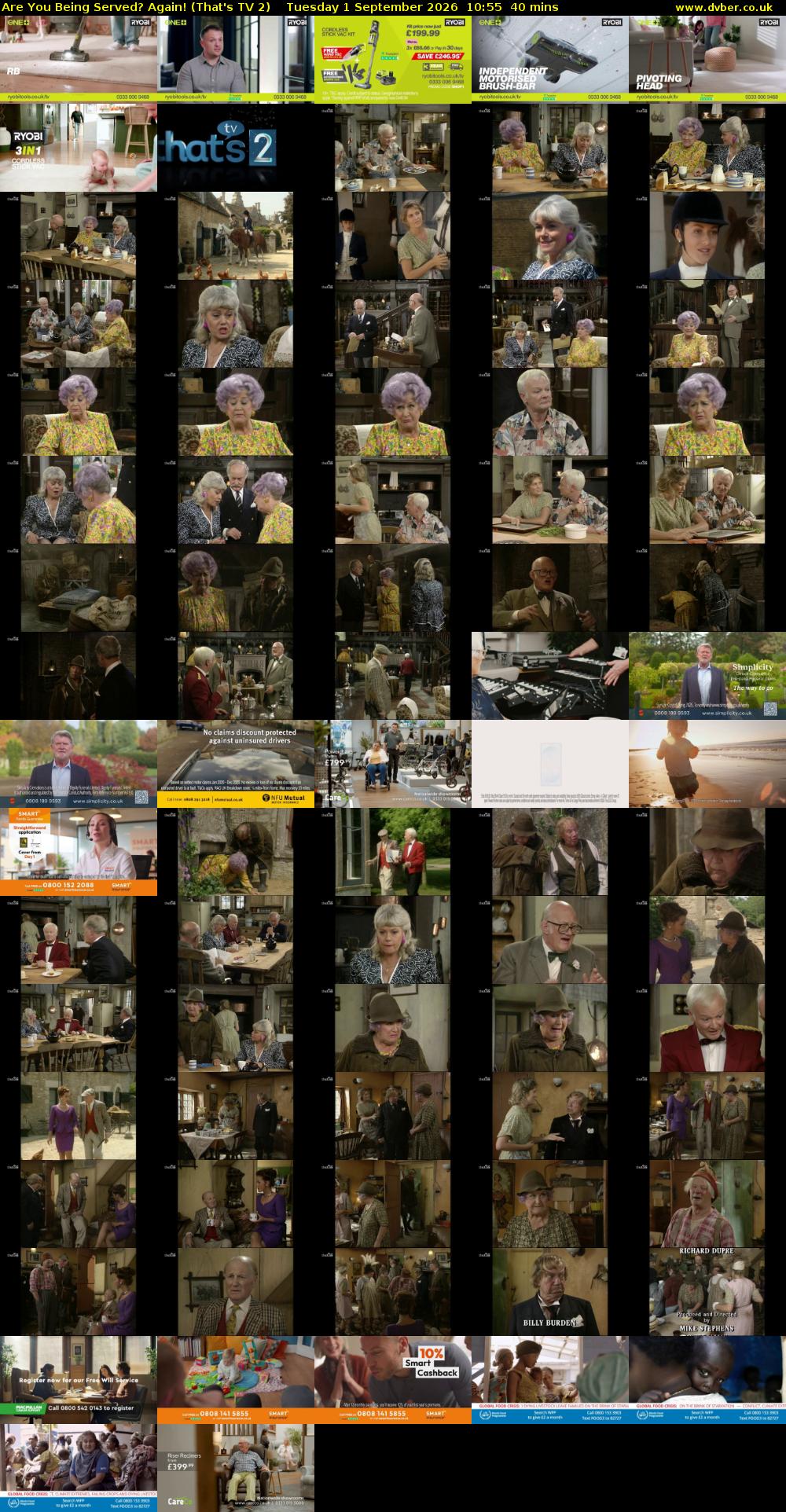 Are You Being Served? Again! (That's TV 2) Tuesday 1 September 2026 10:55 - 11:35