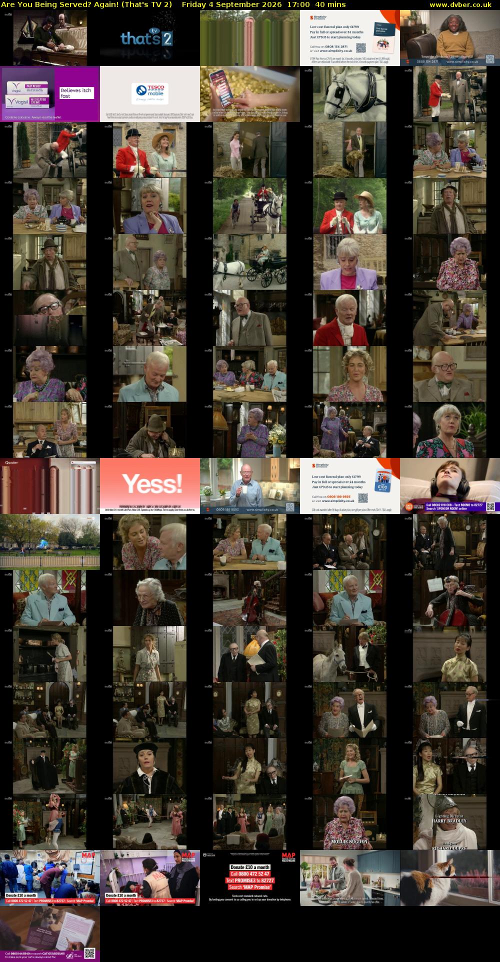 Are You Being Served? Again! (That's TV 2) Friday 4 September 2026 17:00 - 17:40