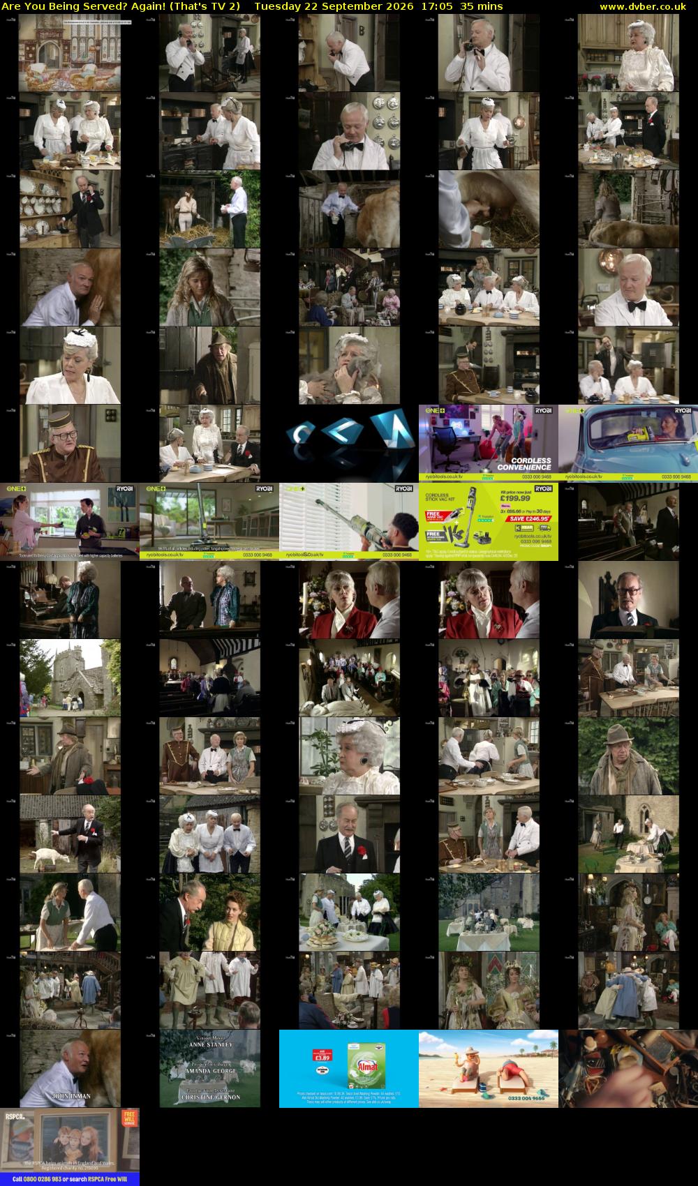 Are You Being Served? Again! (That's TV 2) Tuesday 22 September 2026 17:05 - 17:40