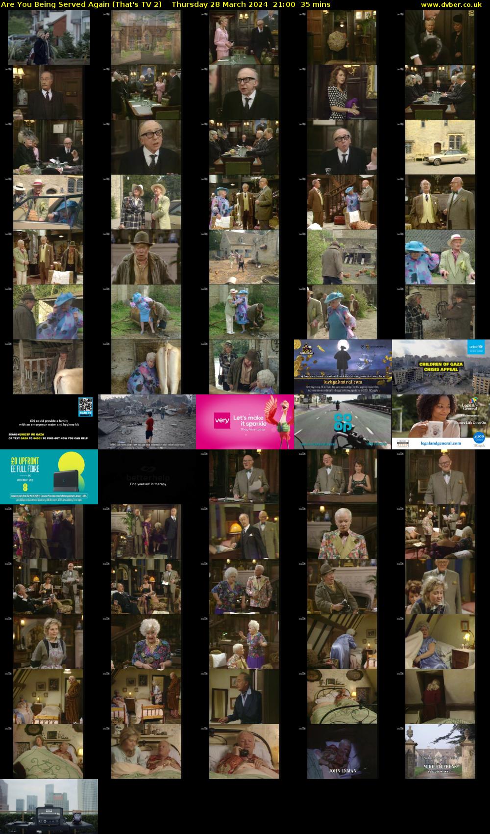 Are You Being Served Again (That's TV 2) Thursday 28 March 2024 21:00 - 21:35