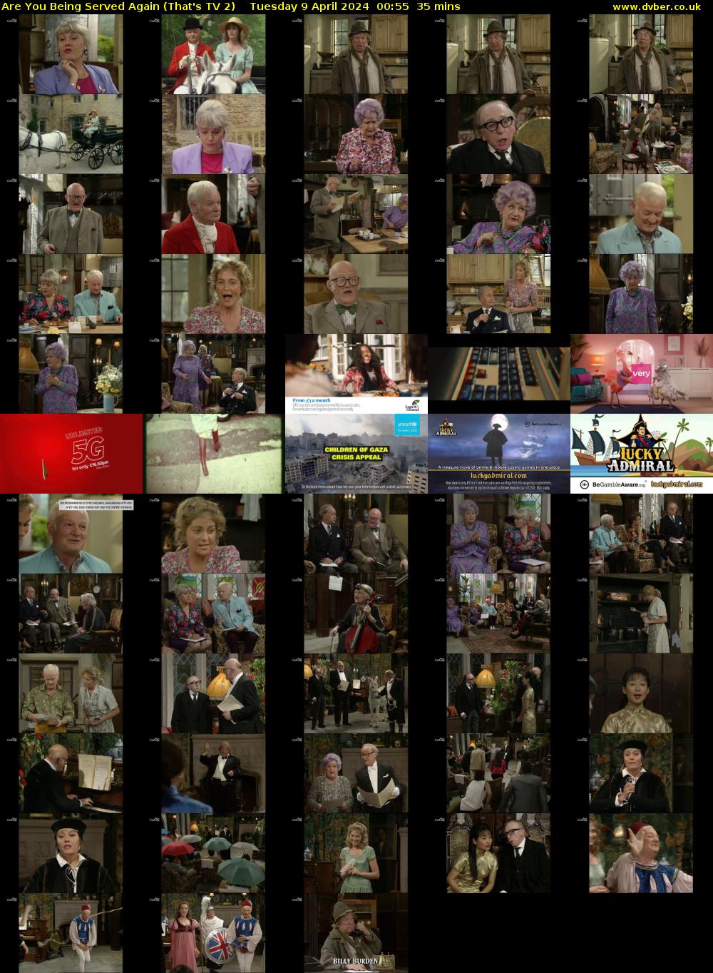 Are You Being Served Again (That's TV 2) Tuesday 9 April 2024 00:55 - 01:30