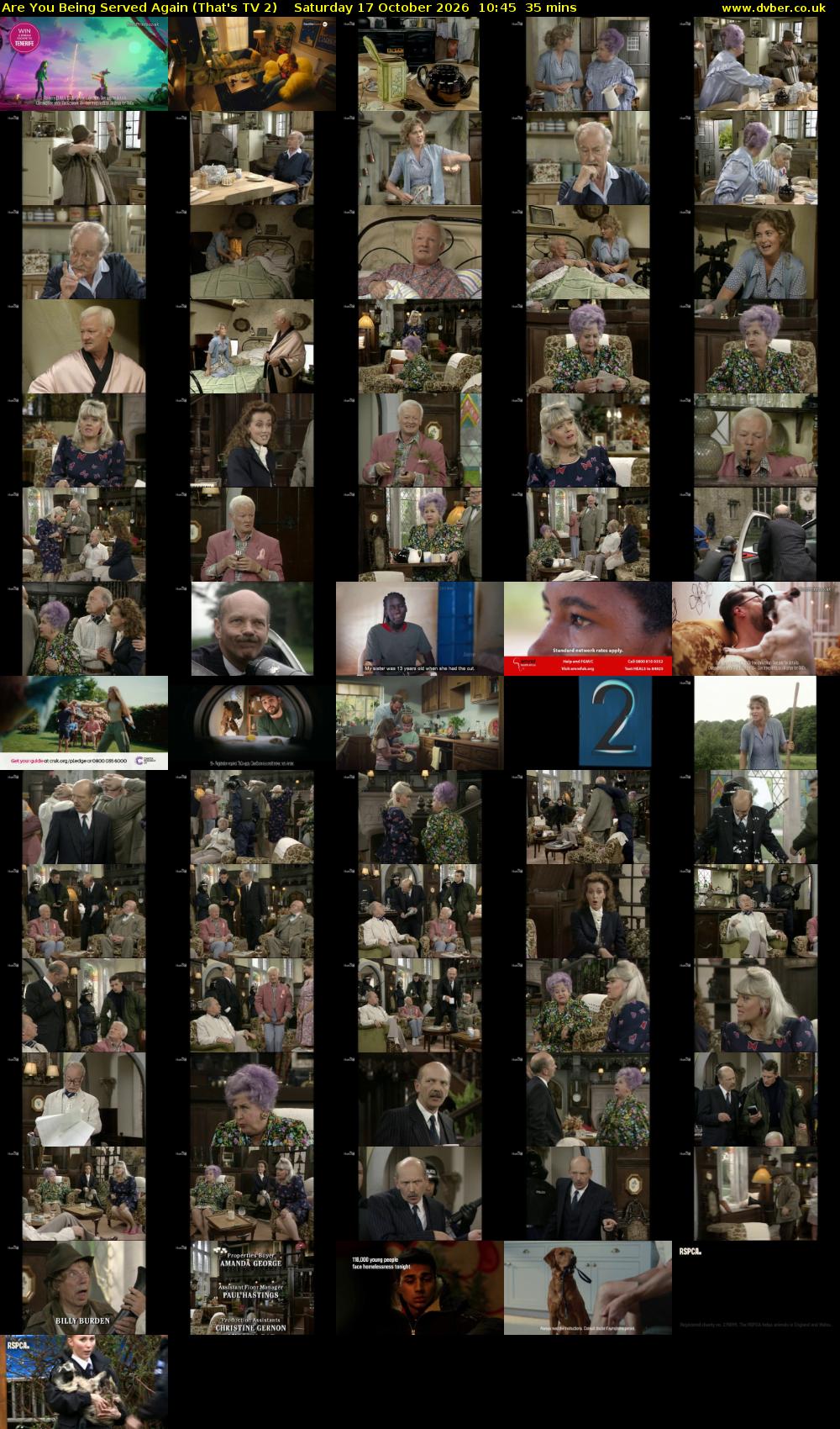 Are You Being Served Again (That's TV 2) Saturday 17 October 2026 10:45 - 11:20