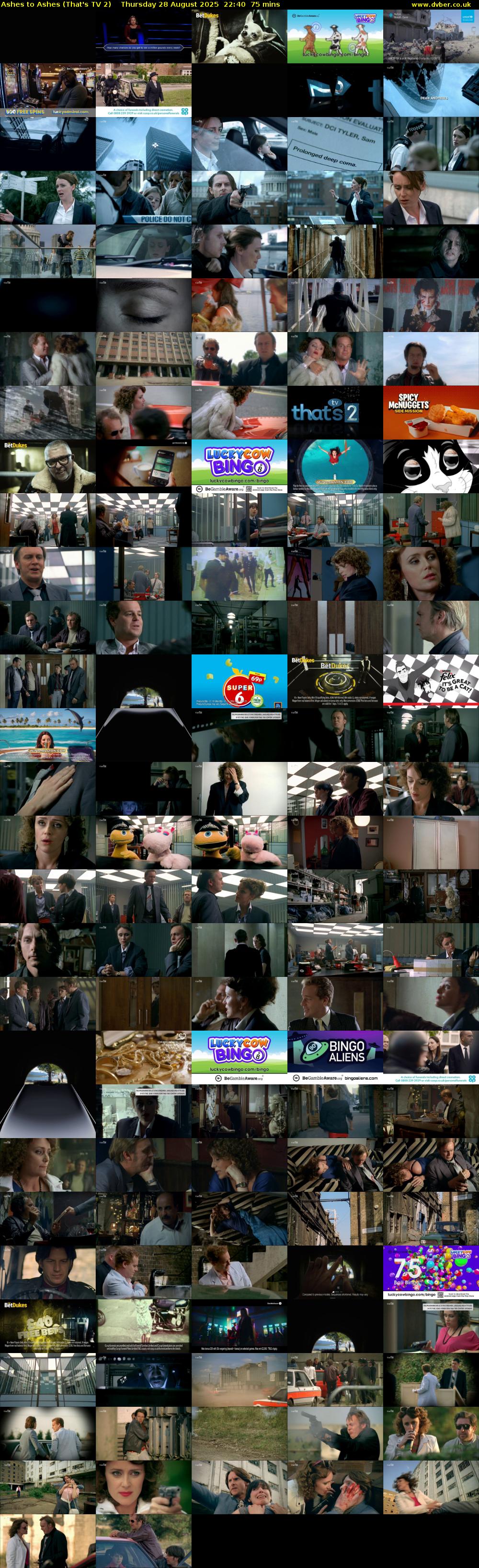 Ashes to Ashes (That's TV 2) Thursday 28 August 2025 22:40 - 23:55