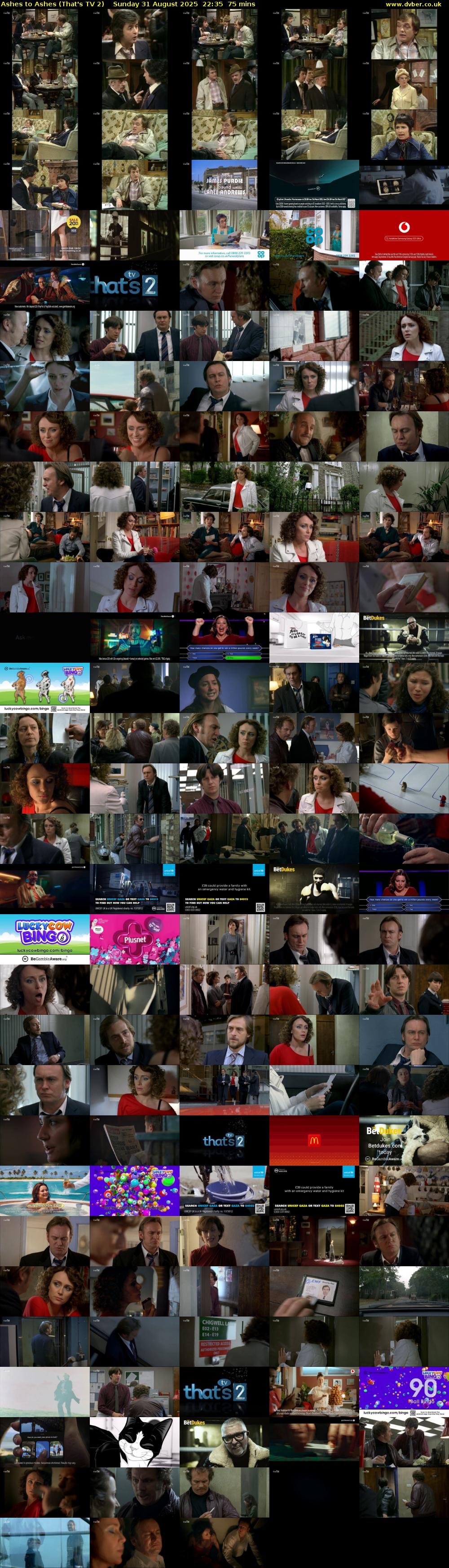 Ashes to Ashes (That's TV 2) Sunday 31 August 2025 22:35 - 23:50