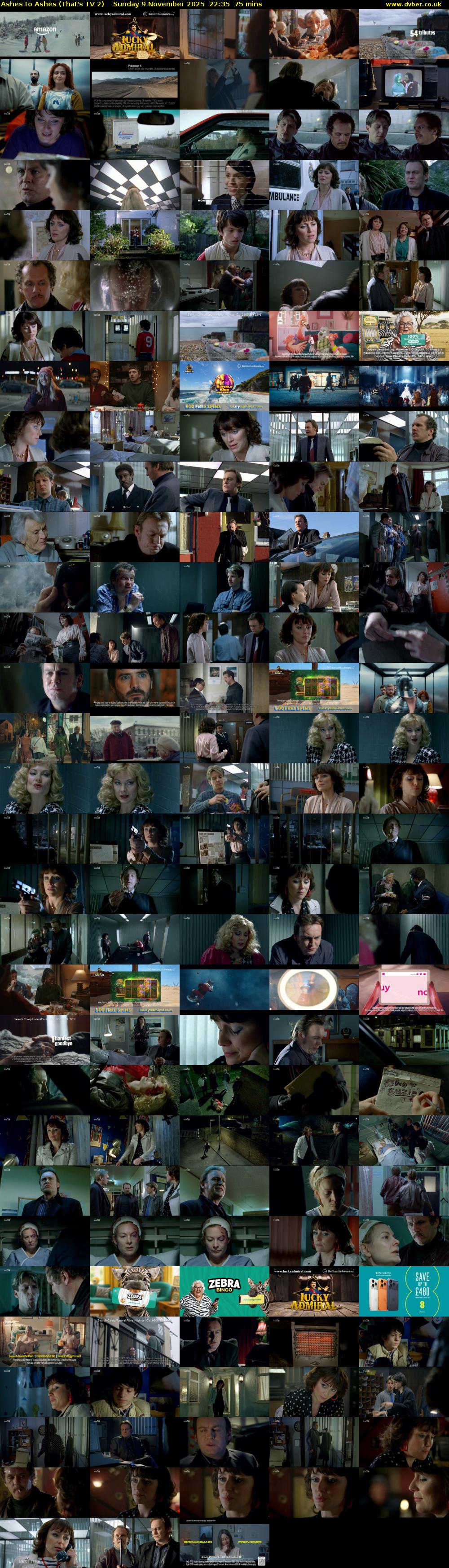 Ashes to Ashes (That's TV 2) Sunday 9 November 2025 22:35 - 23:50