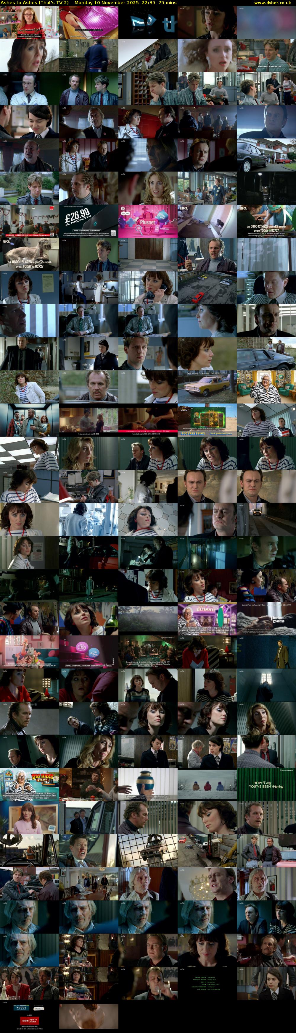 Ashes to Ashes (That's TV 2) Monday 10 November 2025 22:35 - 23:50