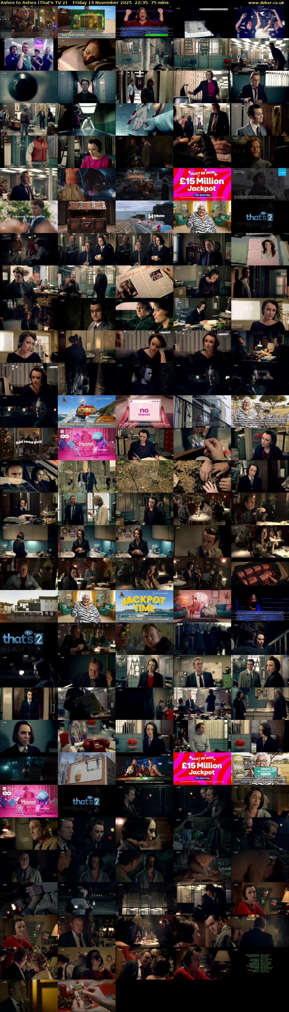 Ashes to Ashes (That's TV 2) Friday 14 November 2025 22:35 - 23:50