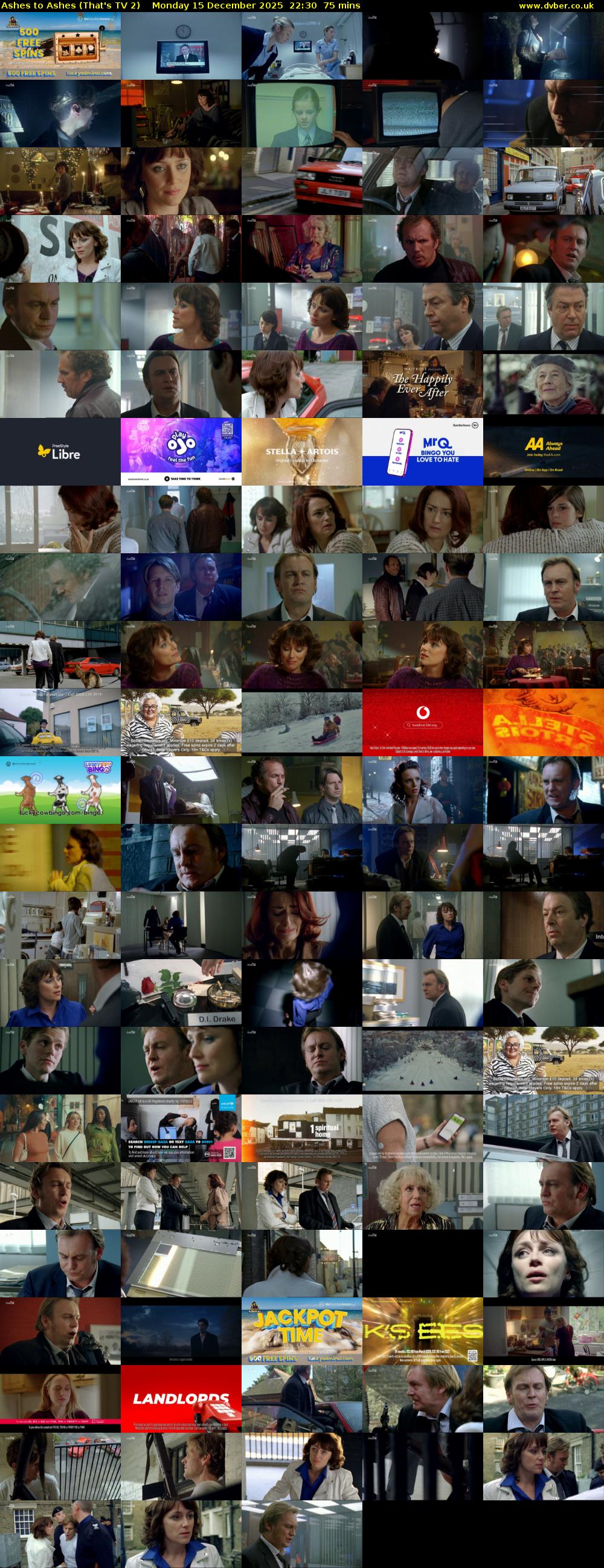 Ashes to Ashes (That's TV 2) Monday 15 December 2025 22:30 - 23:45