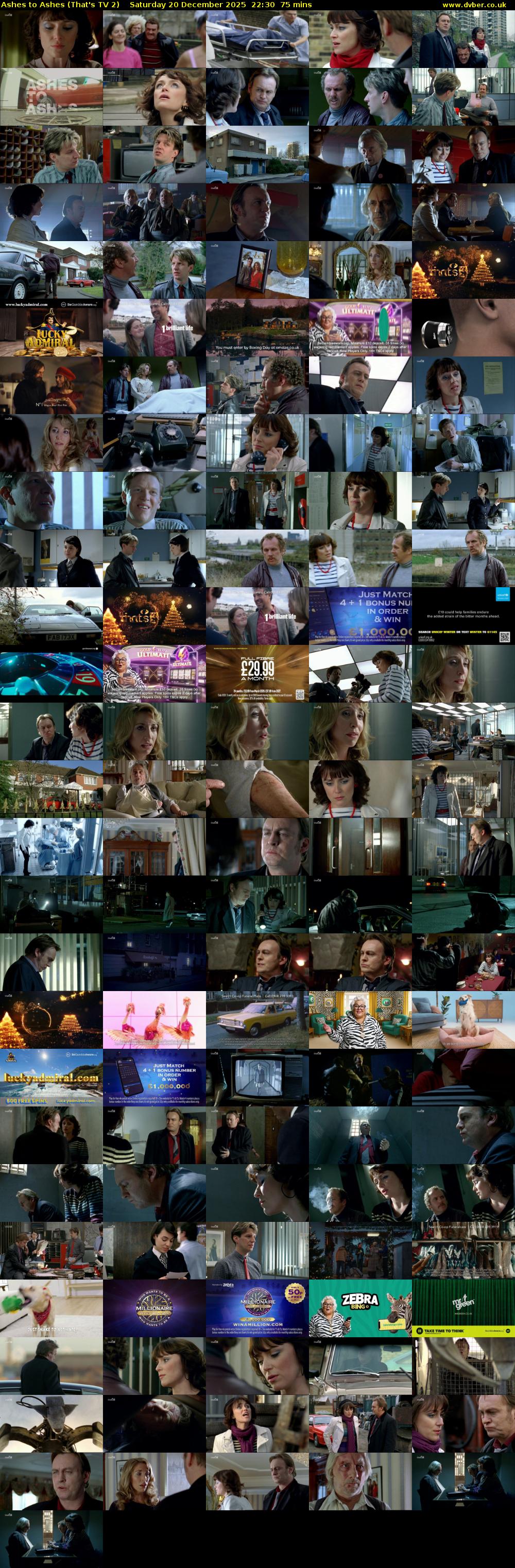 Ashes to Ashes (That's TV 2) Saturday 20 December 2025 22:30 - 23:45