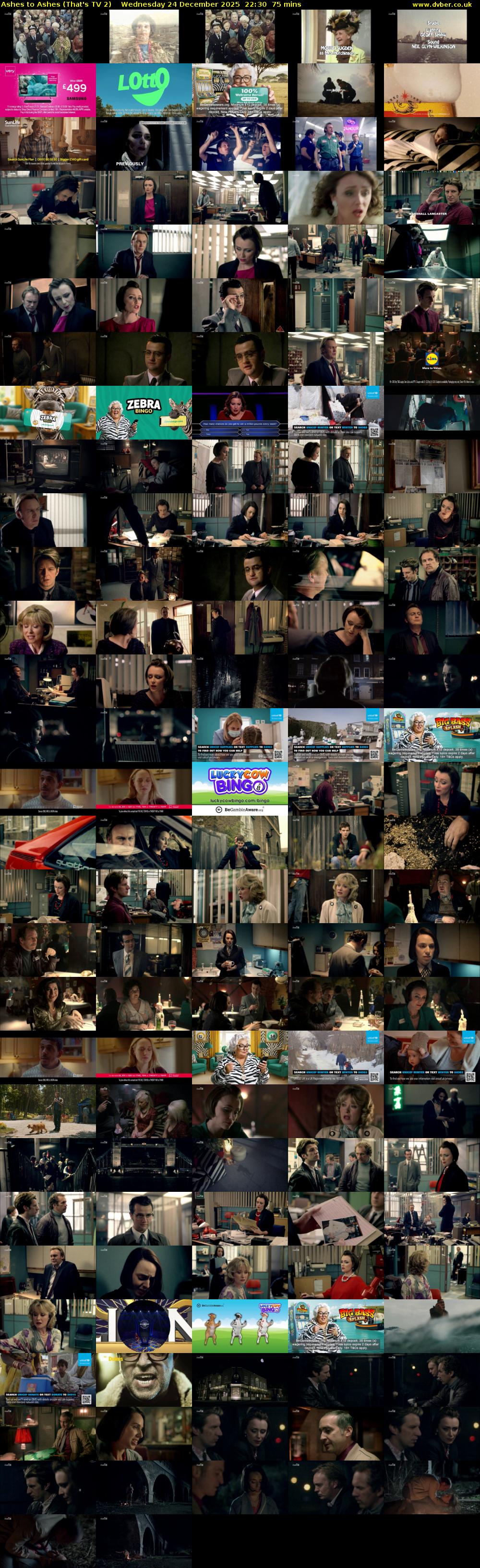 Ashes to Ashes (That's TV 2) Wednesday 24 December 2025 22:30 - 23:45