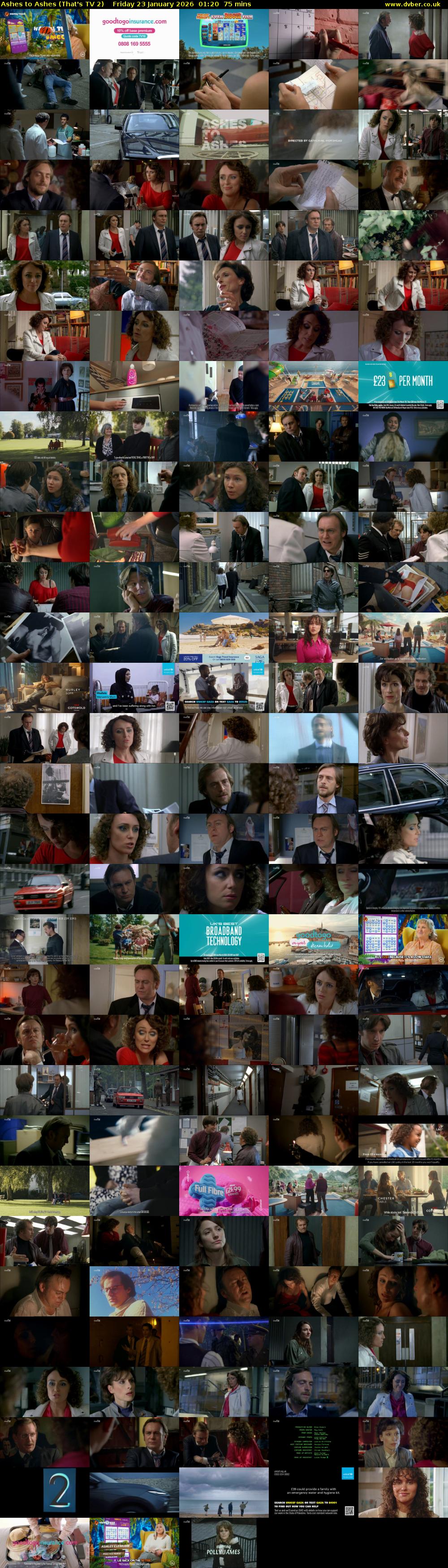 Ashes to Ashes (That's TV 2) Friday 23 January 2026 01:20 - 02:35