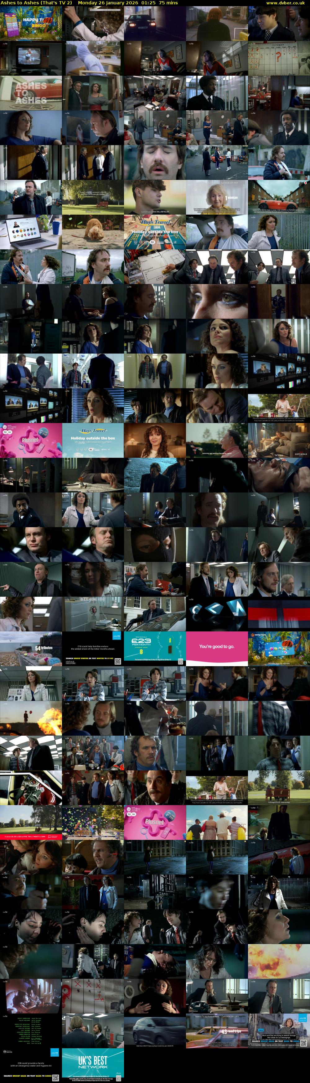 Ashes to Ashes (That's TV 2) Monday 26 January 2026 01:25 - 02:40
