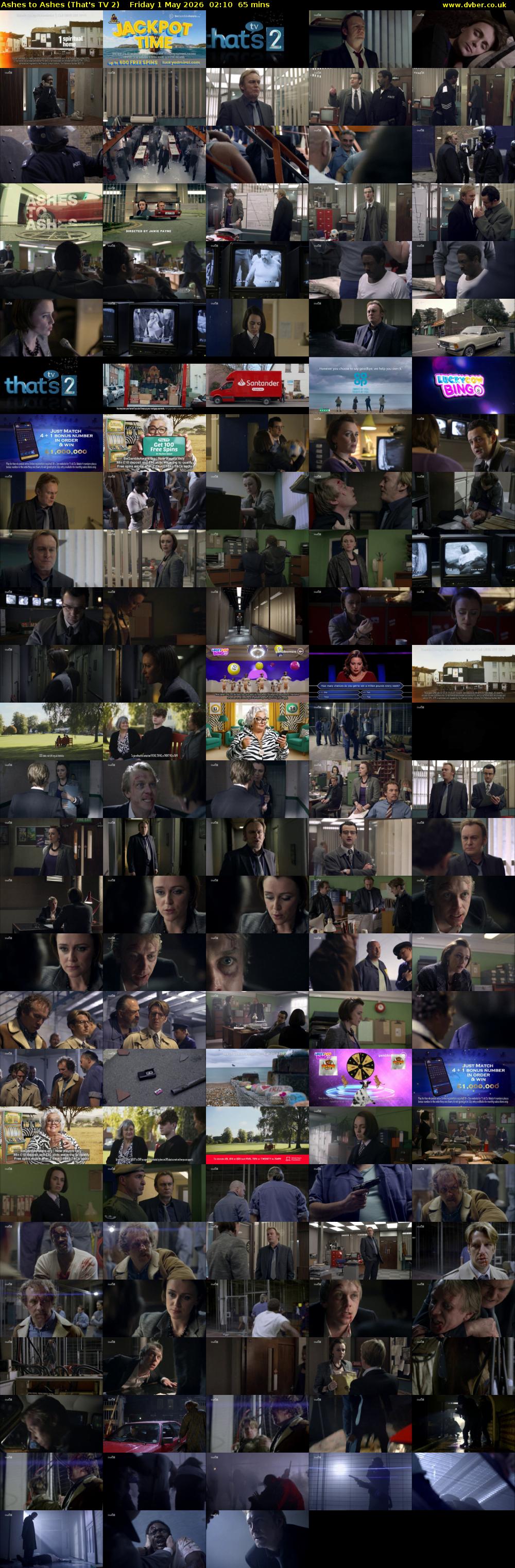 Ashes to Ashes (That's TV 2) Friday 1 May 2026 02:10 - 03:15