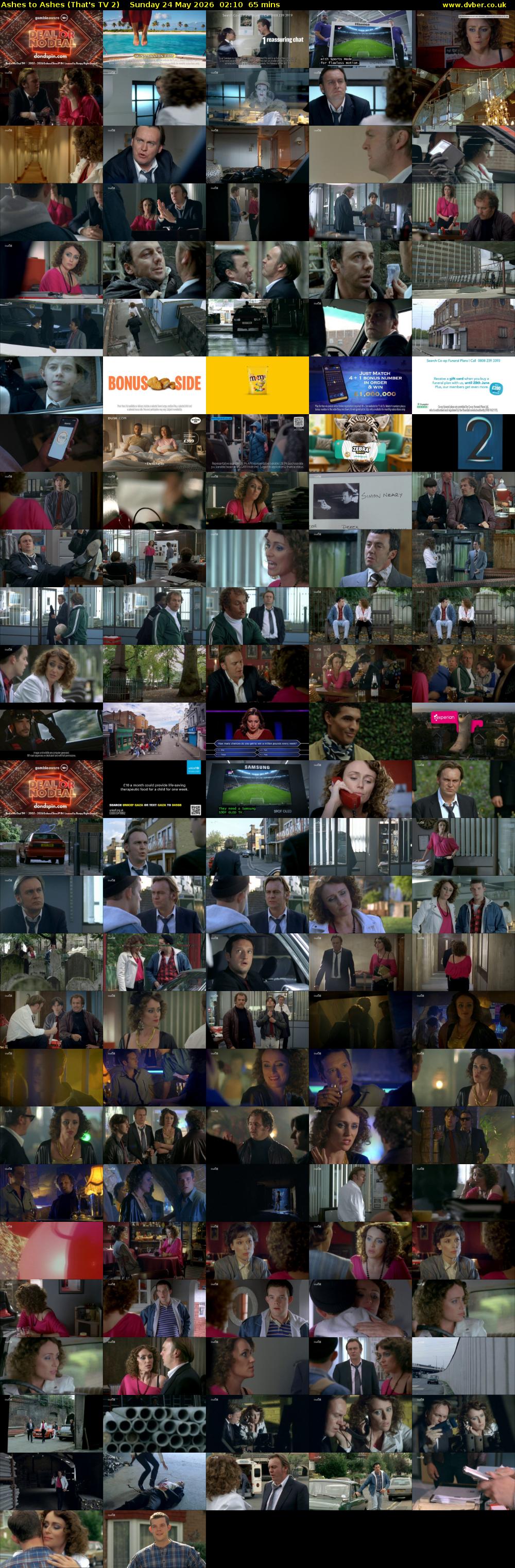 Ashes to Ashes (That's TV 2) Sunday 24 May 2026 02:10 - 03:15