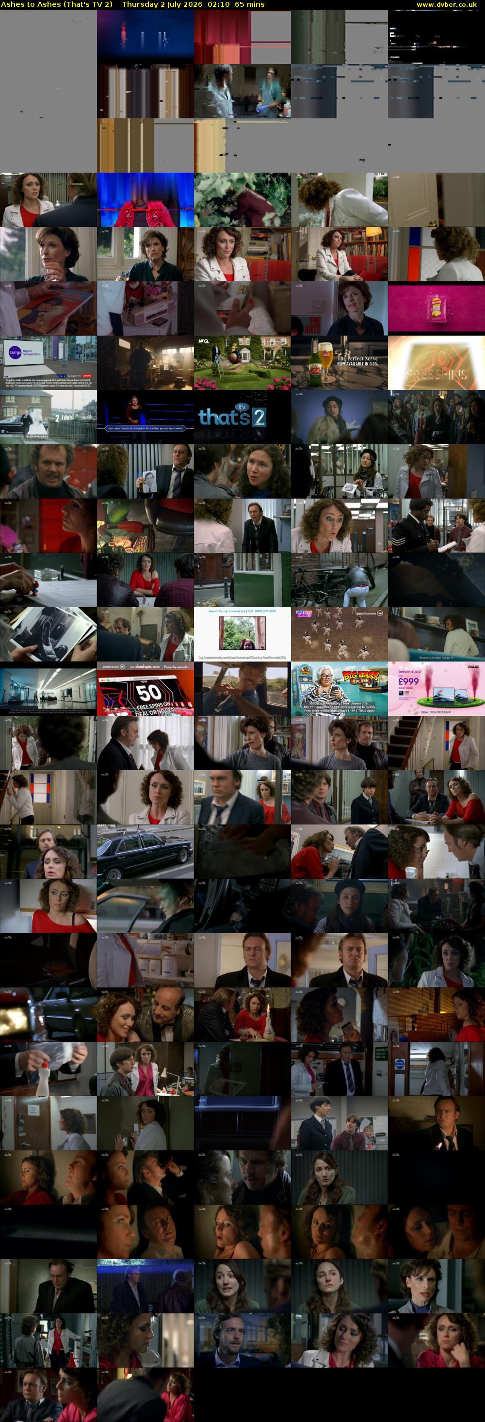 Ashes to Ashes (That's TV 2) Thursday 2 July 2026 02:10 - 03:15
