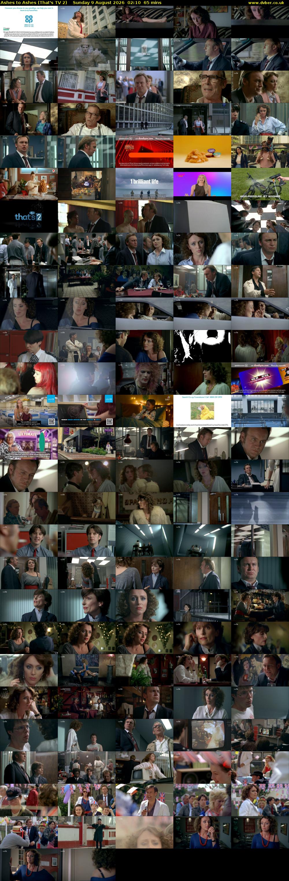 Ashes to Ashes (That's TV 2) Sunday 9 August 2026 02:10 - 03:15