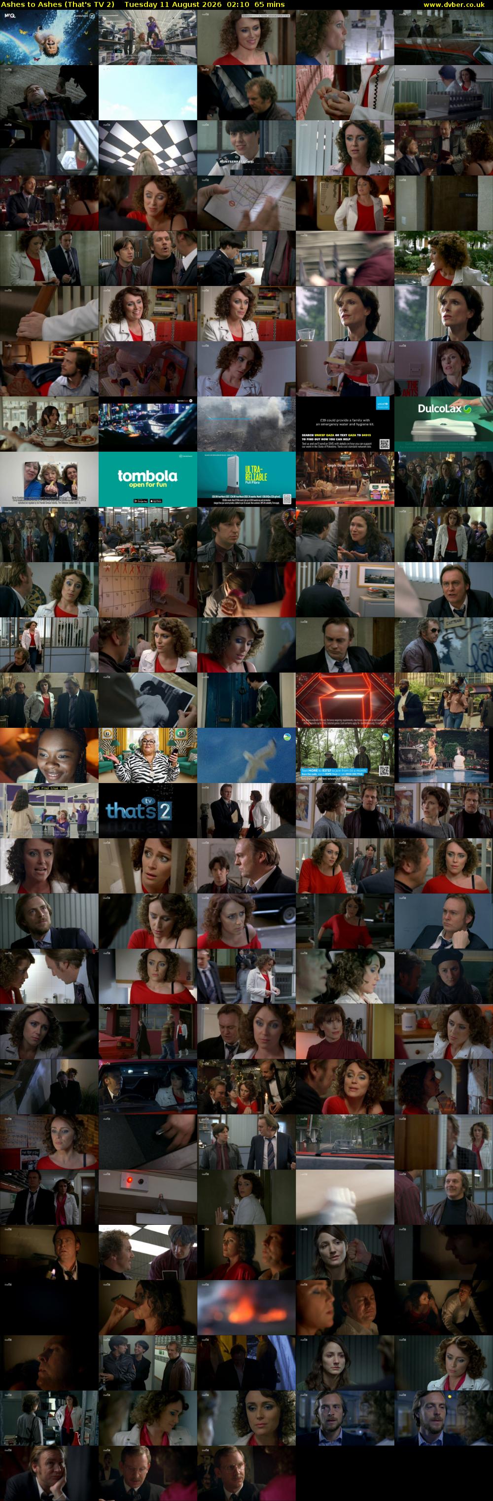 Ashes to Ashes (That's TV 2) Tuesday 11 August 2026 02:10 - 03:15
