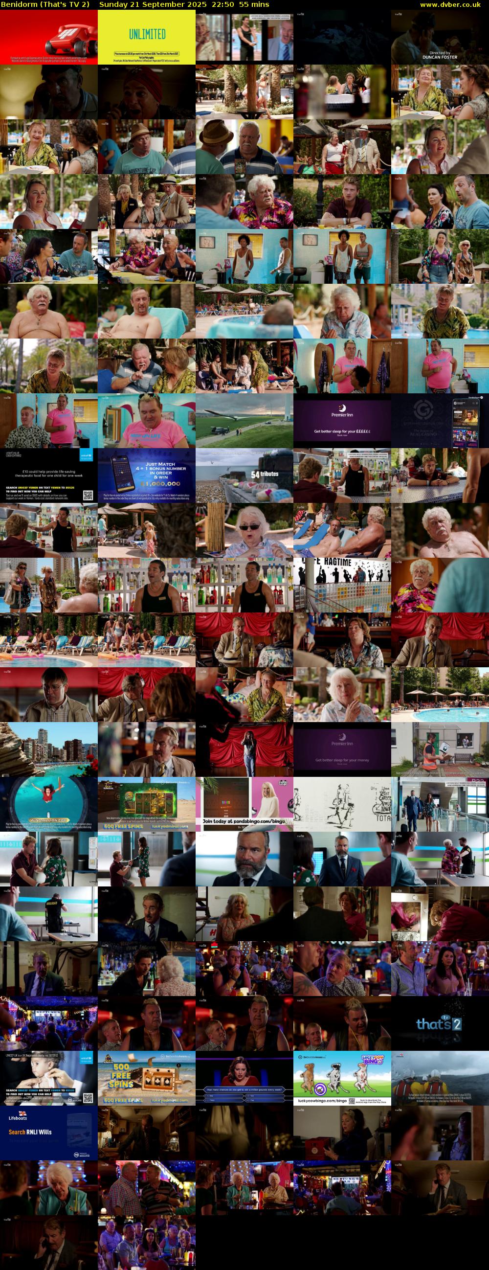 Benidorm (That's TV 2) Sunday 21 September 2025 22:50 - 23:45