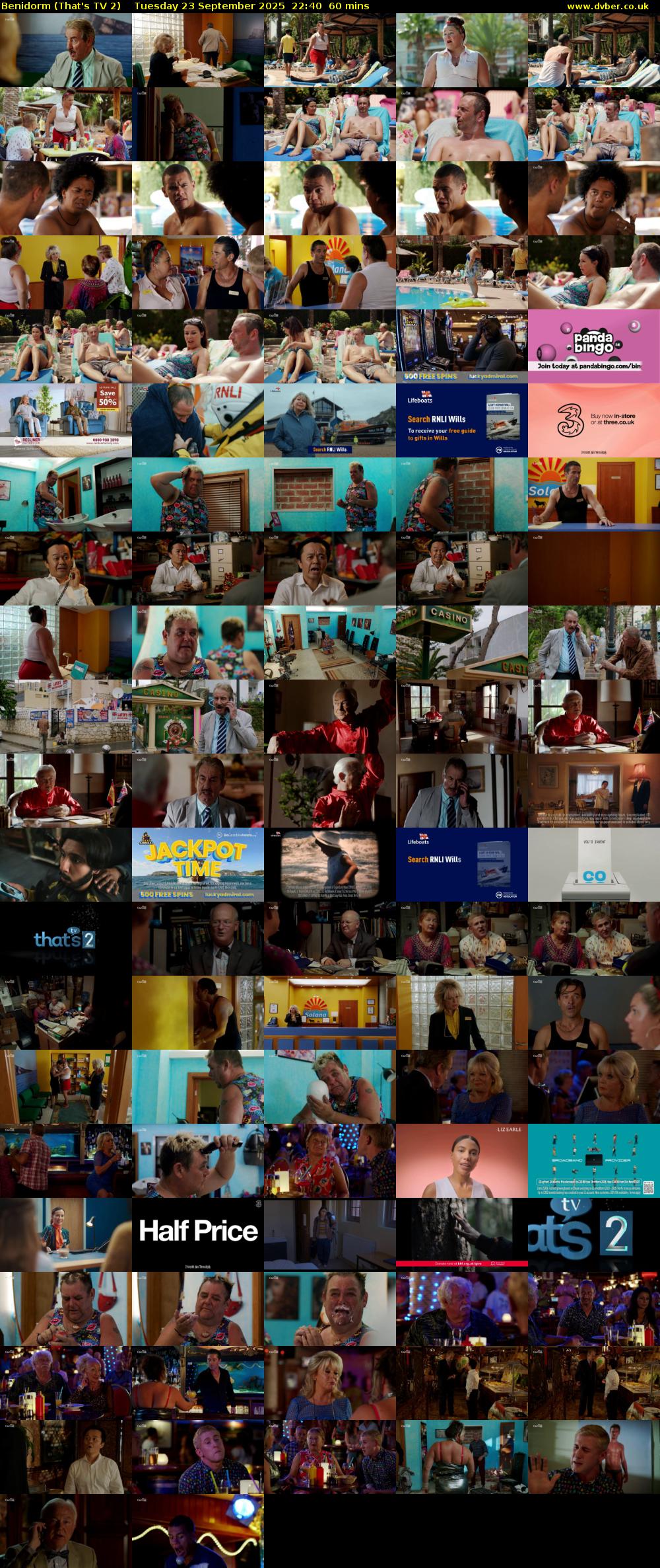 Benidorm (That's TV 2) Tuesday 23 September 2025 22:40 - 23:40
