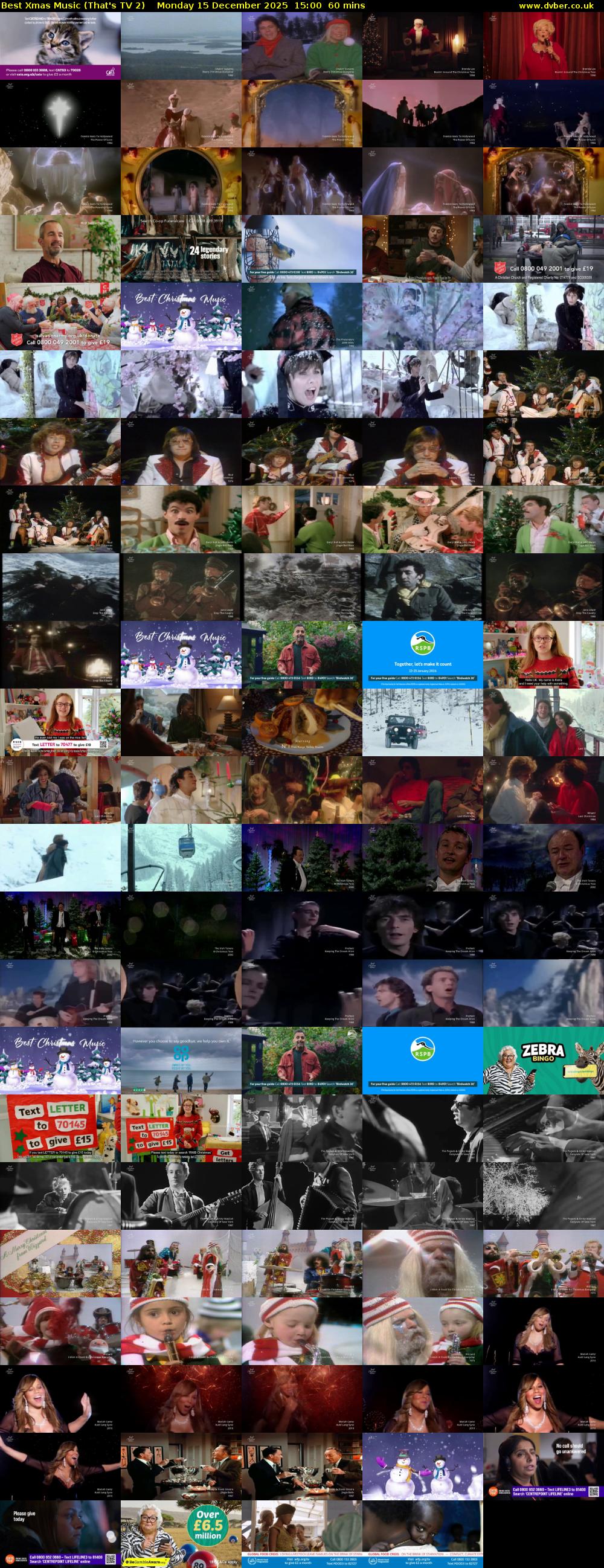 Best Xmas Music (That's TV 2) Monday 15 December 2025 15:00 - 16:00