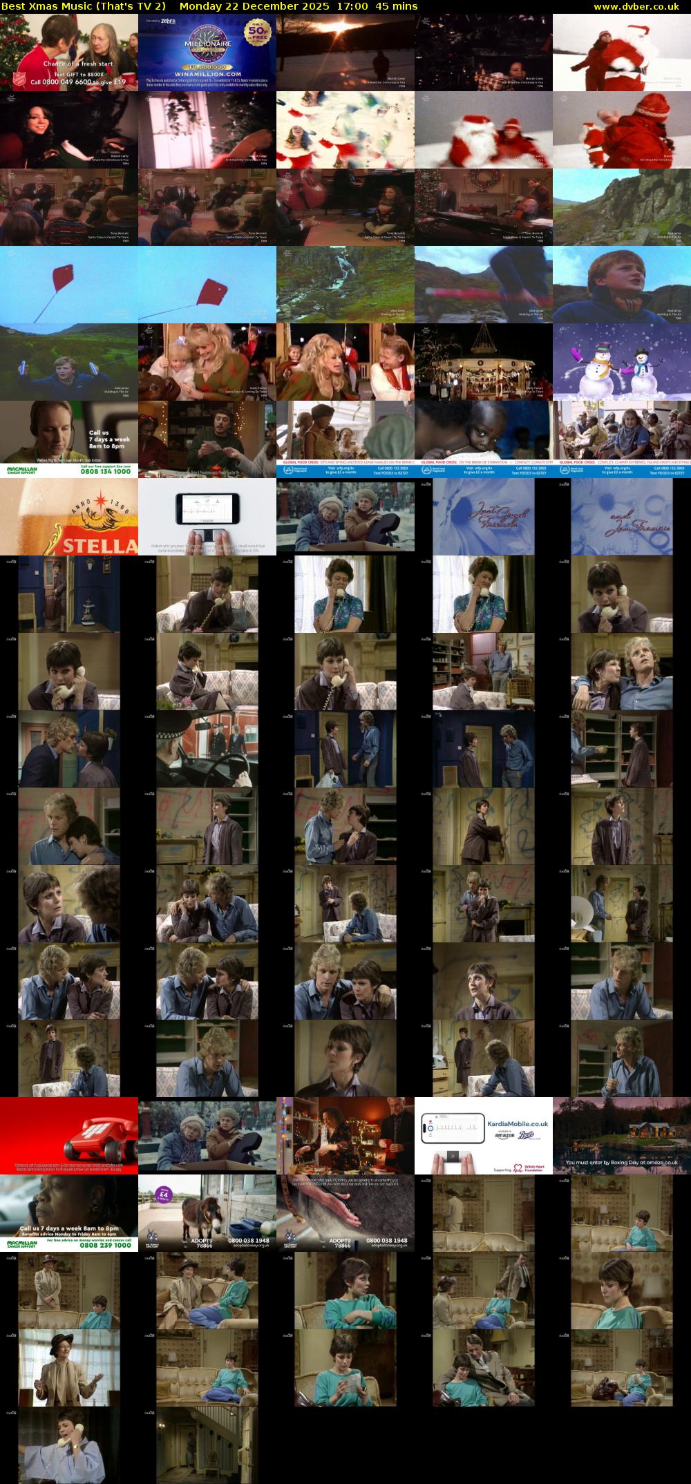 Best Xmas Music (That's TV 2) Monday 22 December 2025 17:00 - 17:45